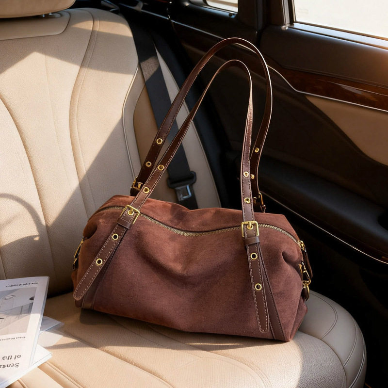 Aman原创设计复古腋下包包女2026新款秋冬轻奢小众高级感单肩包女,箱包皮具/热销女包/男包,腋下包,淘宝优惠券,粉丝福利购,淘宝优惠卷