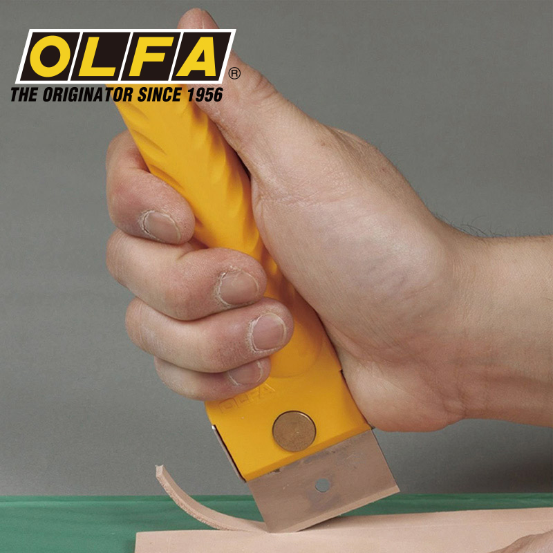 包邮日本OLFABTC-1裁皮刀 小铲刀 割皮刀 刮刀 56B皮艺皮雕产刀