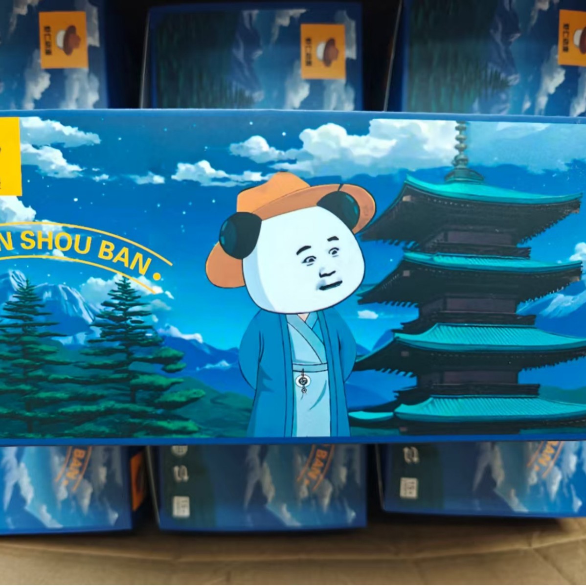 虾仁网红新款盒装沙雕摆件