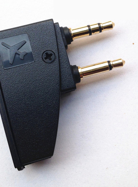 适用于BOSE QC35录音师耳机AKG飞机航空转换插头K3003转接QC25