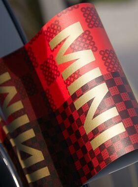 适用迷你MINI COOPER电车水洗唛标签创意贴后备箱车门尾改装饰贴