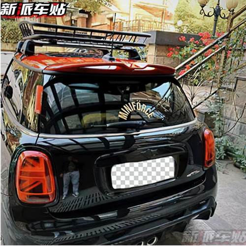 BABYINCAR原创字母风磁吸防水贴