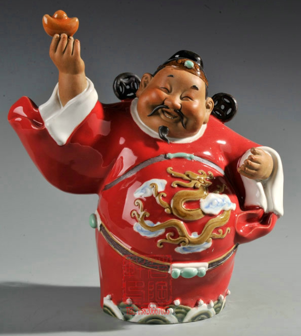 陶瓷贾陶院石湾公仔工艺品