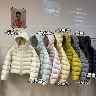 CINDERELLA灰姑娘-排骨双拉链时尚百搭小个子保暖羽绒服外套2526