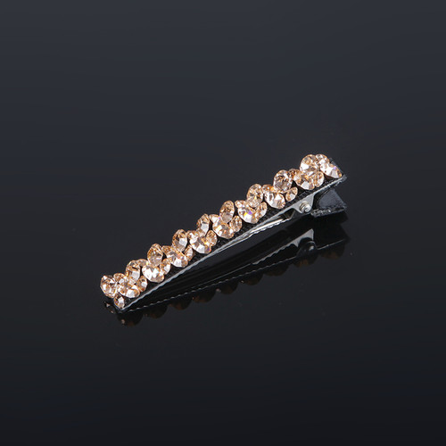 边夹简约刘海夹发饰镶钻碎发发卡