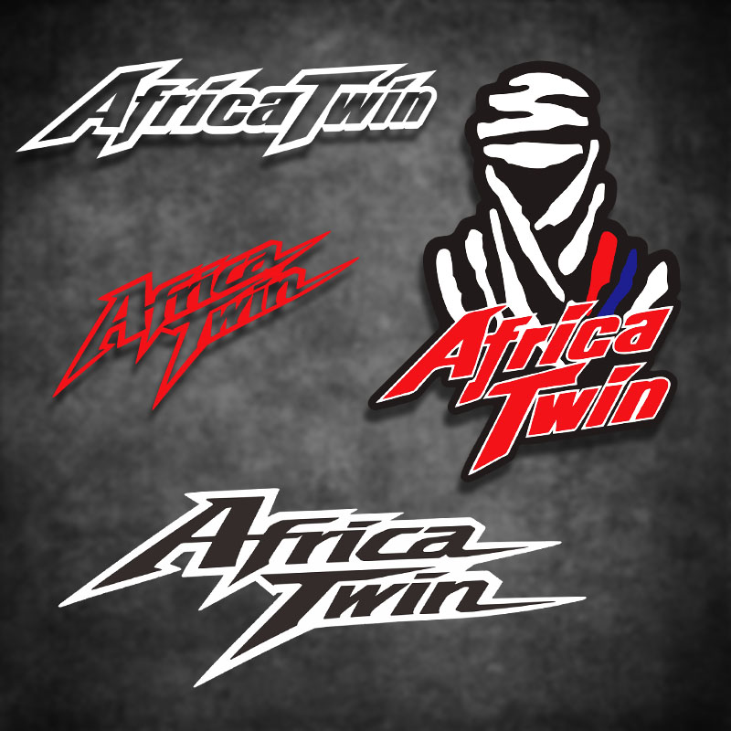 云创车贴Africa Twin非洲双缸 机车改装贴纸防水贴画 划划 㓰痕遮