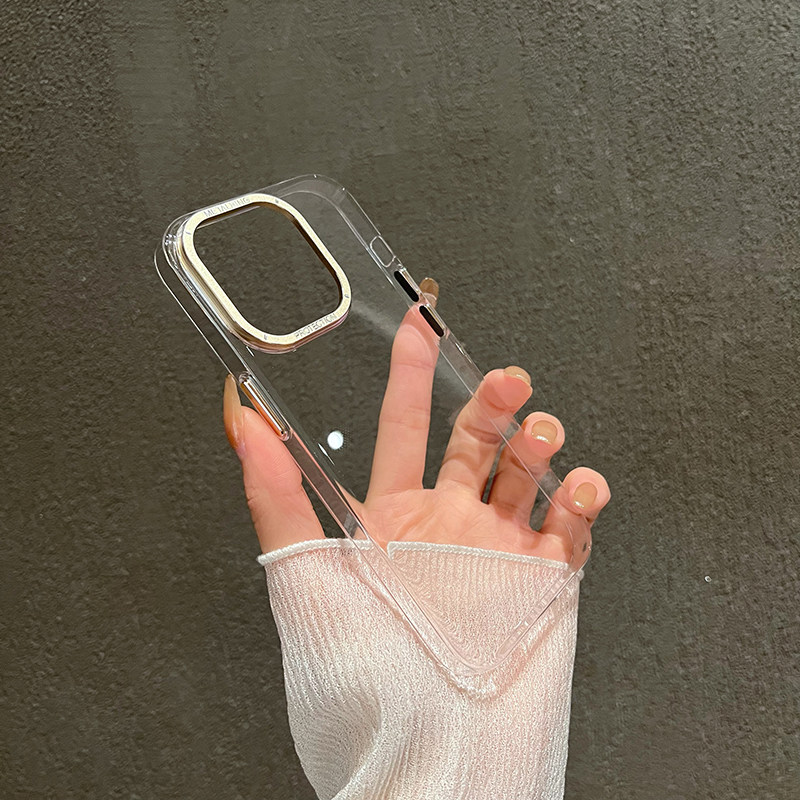 适用于iphone16pro手机壳16pm超薄透明硬壳新款15/13ProMax大孔金属镜头苹果14简约高级12全包防摔保护套男女,3C数码配件,手机保护套/壳,淘宝优惠券,粉丝福利购,淘宝优惠卷