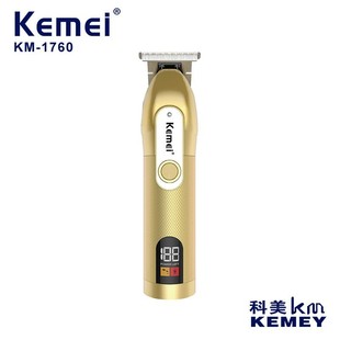 科美KEMEI油头推剪KM 电推剪 1760液晶数显USB大功率电动理发器