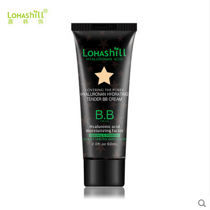 韩国Lohashill露韩饰玻尿酸保湿嫩肤bb霜遮瑕亮白保湿补水粉底液