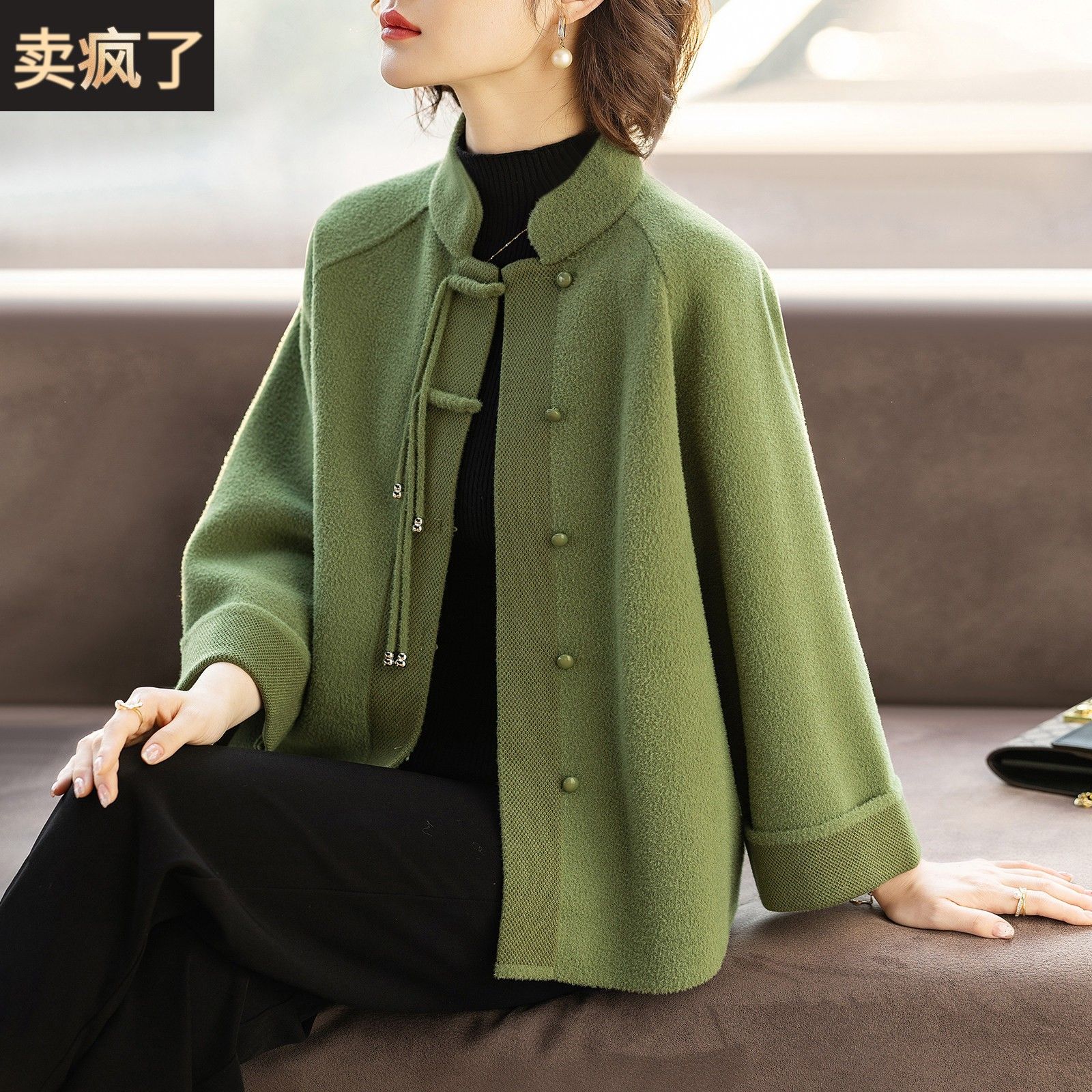中老年人女士春装妈妈外套洋派时尚春秋2025新款中式上衣服40岁50