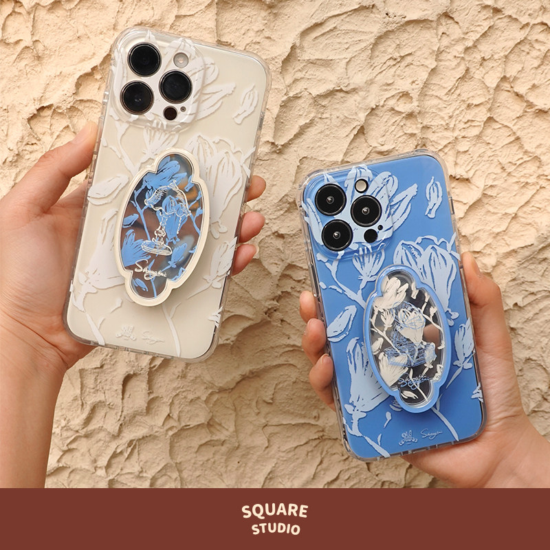 【平方Studio】上海系列手机壳 原创手绘插画双层苹果iPhone保护套创意磁吸