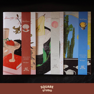【平方Studio】MoChen手帐本 原创艺术特种纸笔记本TN内芯标准