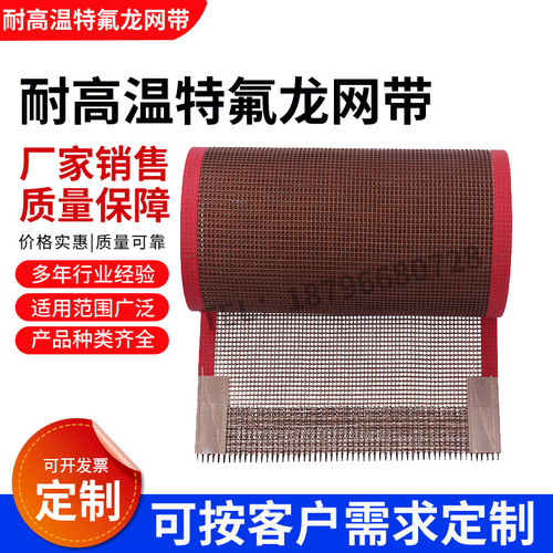 耐高温特氟龙微波网带