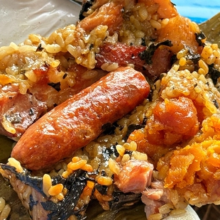 温州宝藏私房粽子蛋黄肉粽蜜枣豆沙巧婆手作粽子灰汤浓情古味初锦