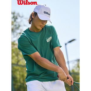 威尔胜Wilson网球帽2025新款遮阳帽舒适透气时尚运动帽女子空顶帽