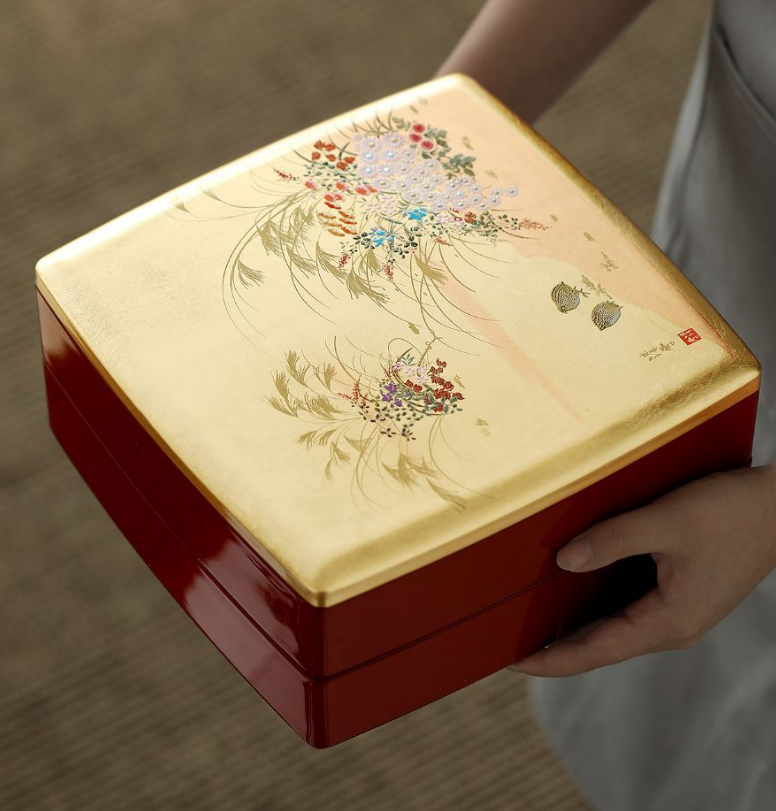 日本山中器器高级家用零食糖果盒