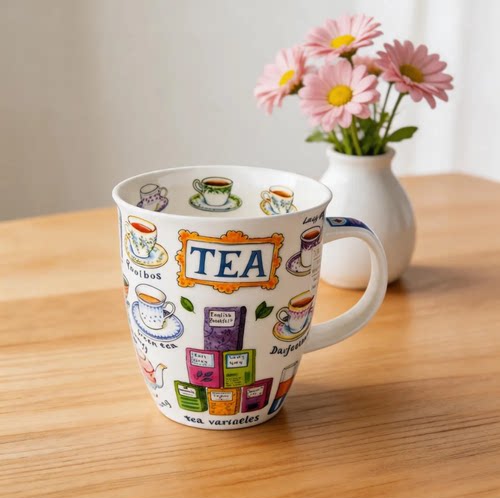 英国丹侬字母咖啡杯创意情侣杯