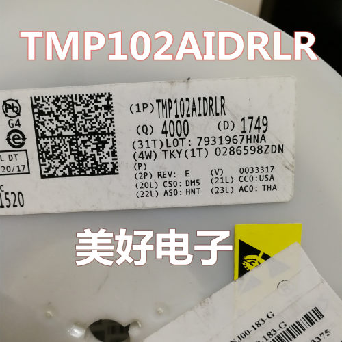 原装 TMP102AIDRLR SOT563 板上安装温度传感器