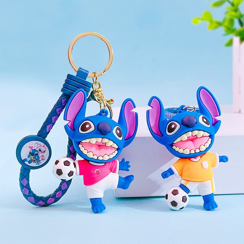 创意卡通足球史迪仔钥匙扣挂件可爱包包挂饰汽车钥匙链小礼品,节庆用品/礼品,钥匙扣,淘宝优惠券,粉丝福利购,淘宝优惠卷