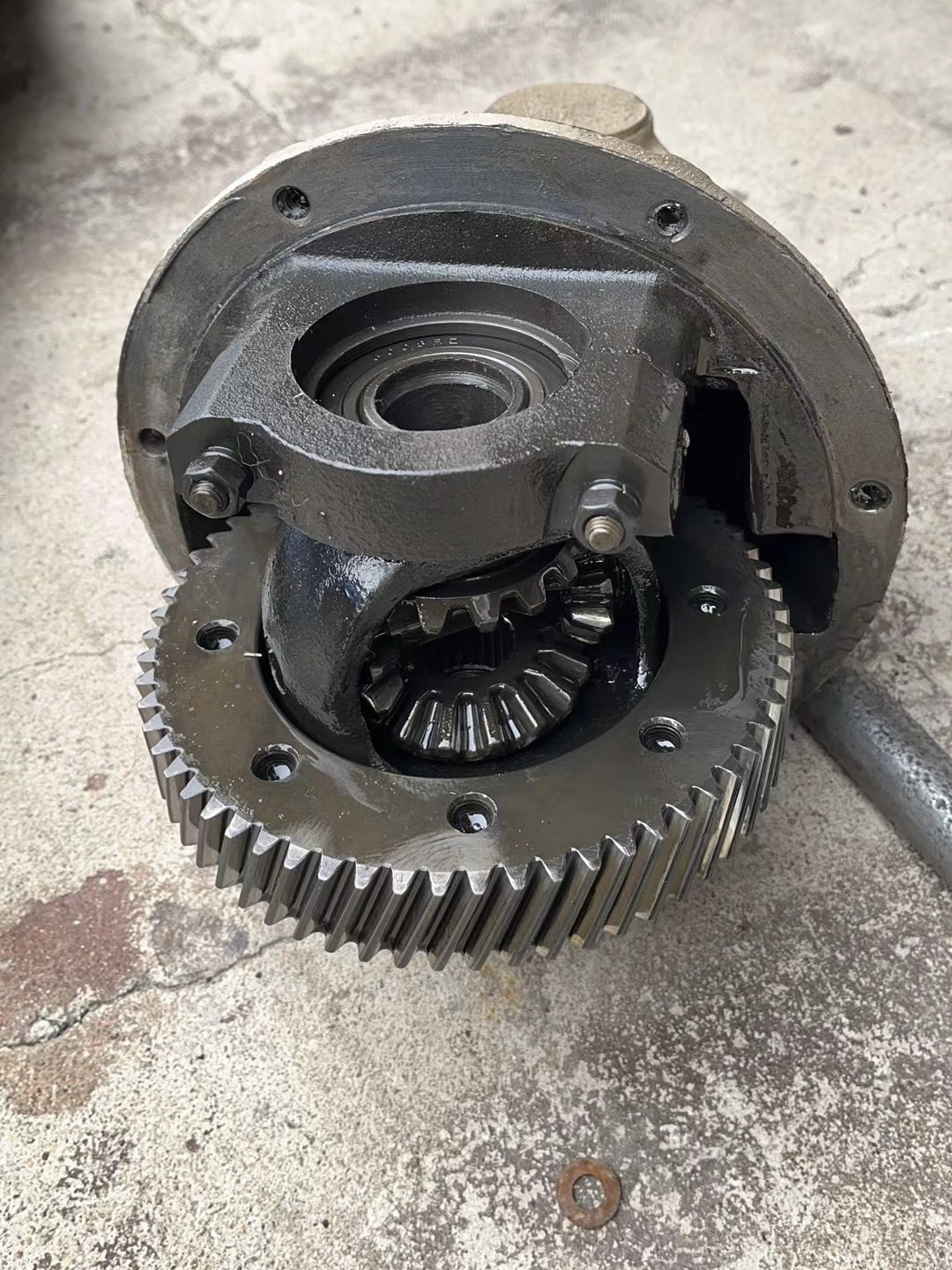 吉海东风俊风sk10纯电动物流车电机控制器差速器后桥总成原厂拆车