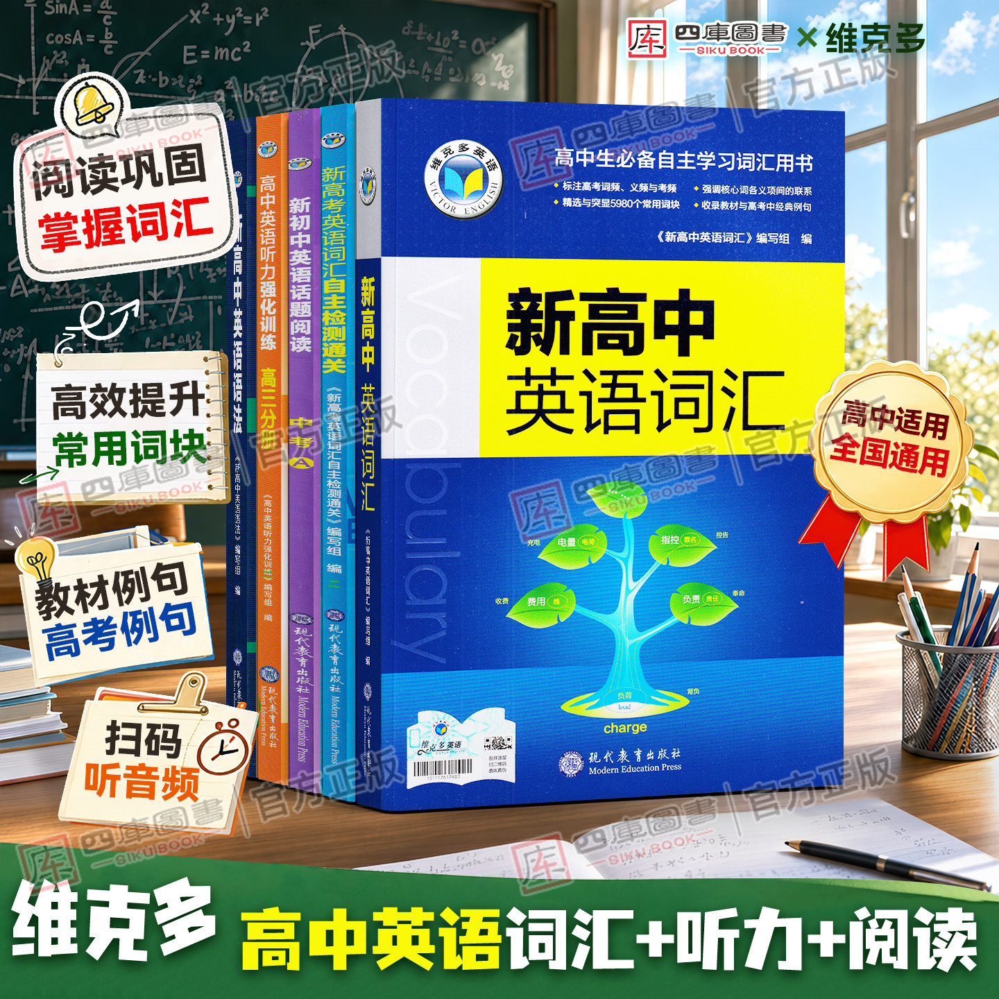 2026适用维克多新高中英语词汇图片