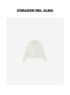 【扶风】亲肤超细100水洗亚麻 复古轻便小立领蝙蝠袖夹克外套-231