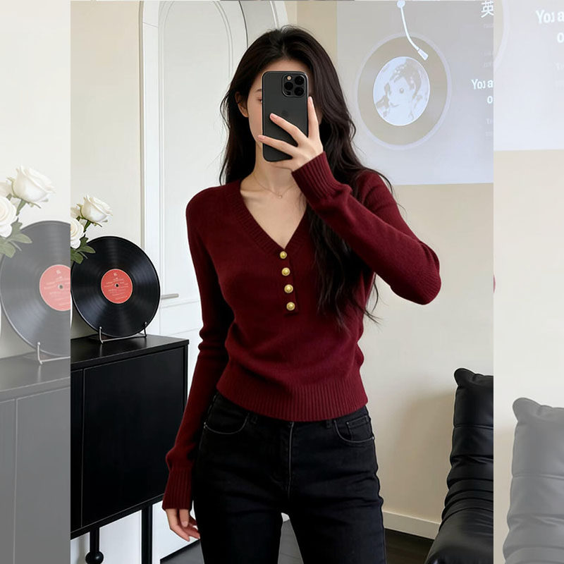 小众洋气可外穿内搭显瘦打底衫女