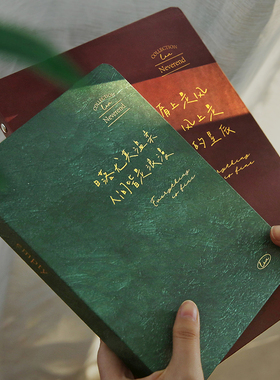 复古肌理活页本b5可拆卸手帐本外壳活页夹学生高颜值a5笔记本本子