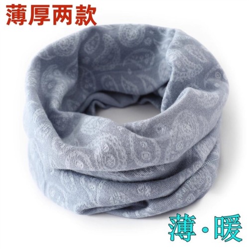 秋冬纯棉护颈椎护脖小围脖男女空调房防寒脖套保暖脖子透气围巾薄