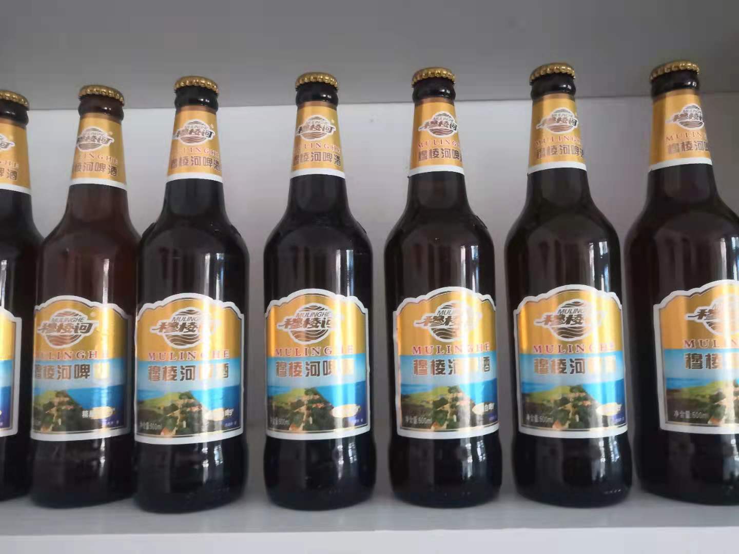 穆棱河啤酒 精酿白啤500毫升原麦汁9度3酒精度 内含酵母自然浑浊