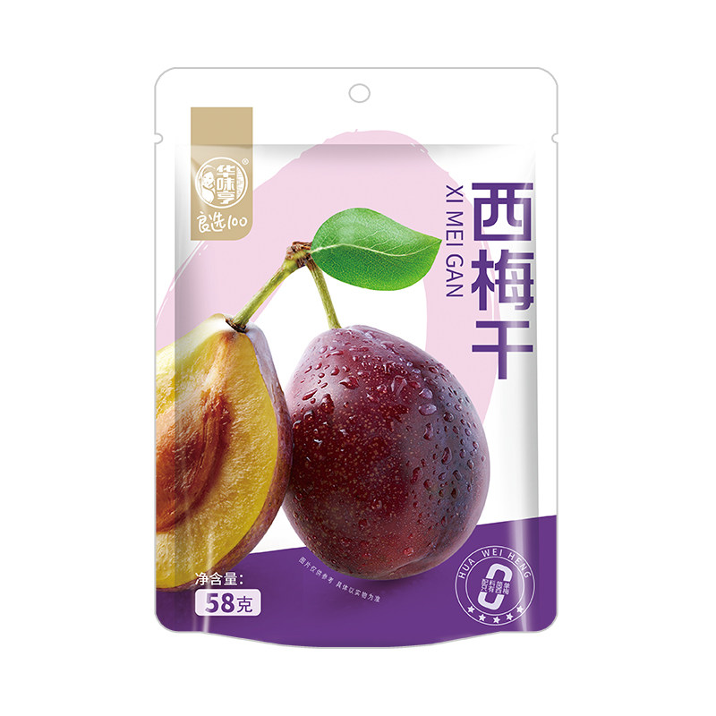 【推荐】华味亨 无添加大西梅干58g/袋 配料只有西梅,零食/坚果/特产,梅类制品,淘宝优惠券,粉丝福利购,淘宝优惠卷
