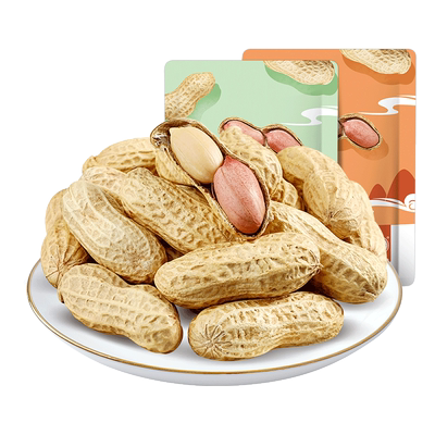 华味亨蒜香/山核桃味花生420g