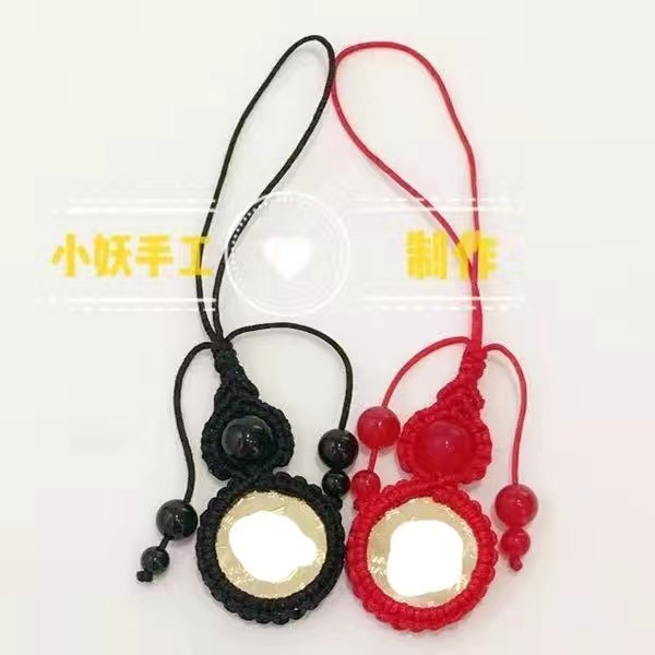 国风挂件diy手工编织硬币葫芦