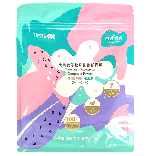天狮牌麦芽松茸复合谷物粉360克