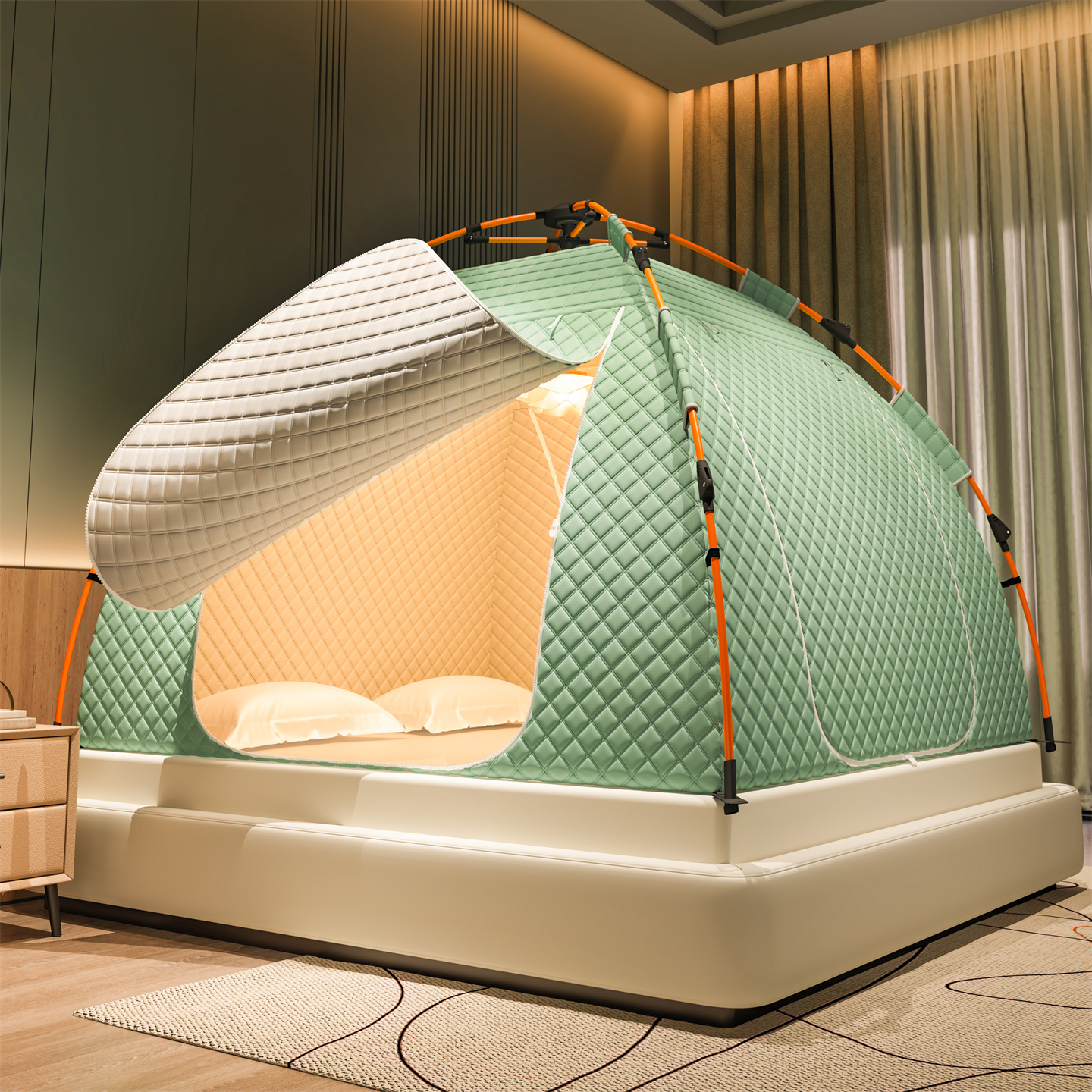 冬季防风防寒保暖蚊帐