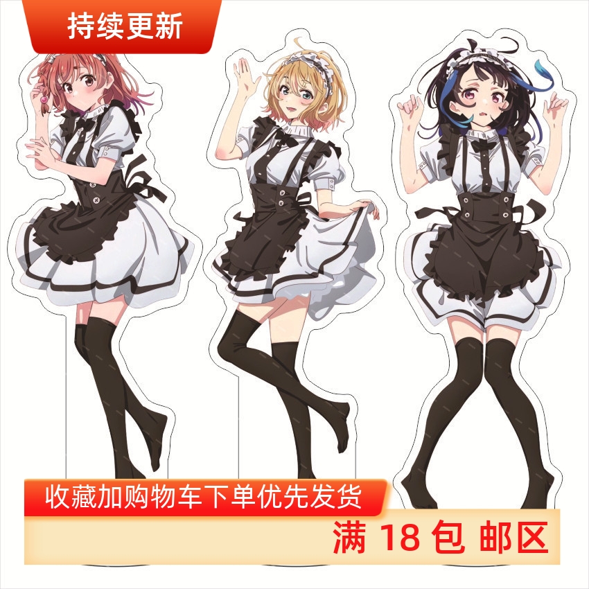 租借女友水原千鹤七海麻美更科亚克力摆件二次元动漫周边桌面装饰