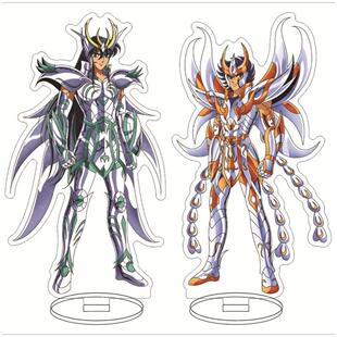 圣斗士星矢神圣衣大立牌城户沙织冰河紫龙瞬一辉亚克力摆件桌面礼
