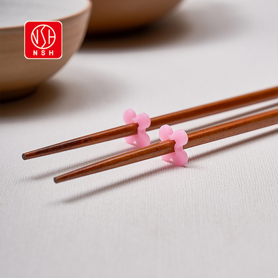 NSH 6132 花型筷子托餐桌筷子固定支架不沾桌面硅胶便利筷子托