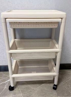 NSH 6300落地收纳架厨房移动整理架浴室储物柜置物架抽屉式收纳柜