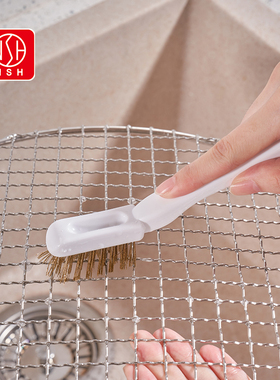 NSH6216煤气灶刷专用厨房灶台清洁用刷钢丝强力清洗炉子缝隙去污