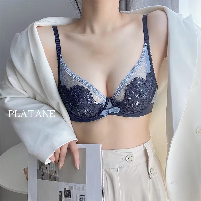 新款超薄软钢圈梧桐本色性感