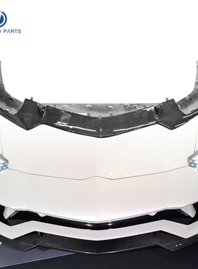 兰博基尼AVENTADOR大牛LP740改装原厂款碳纤维小包围前唇侧裙后唇