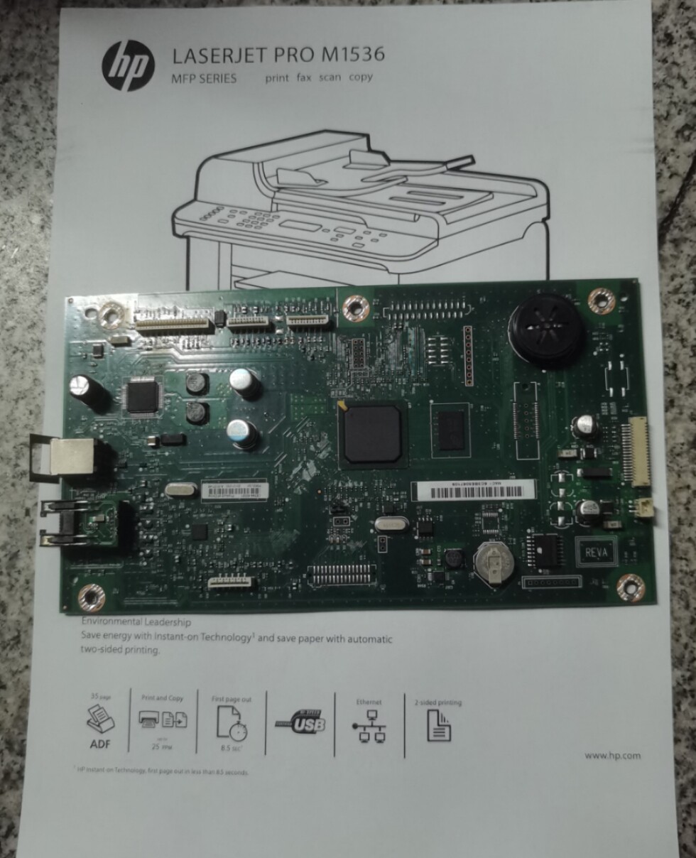 原装惠普HP1536主板 HP1536DNF主板 USB主板 接口板 电话板