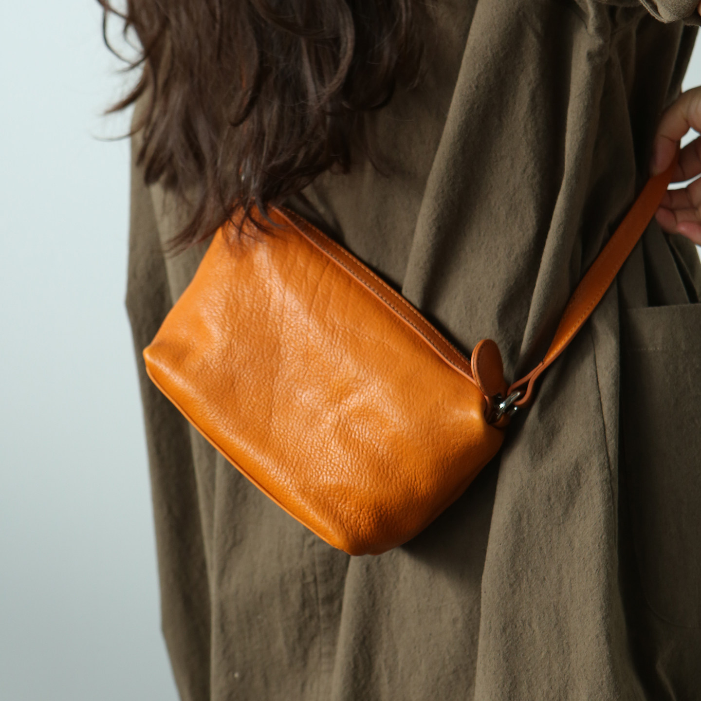 女士新款真皮小包时尚复古牛皮