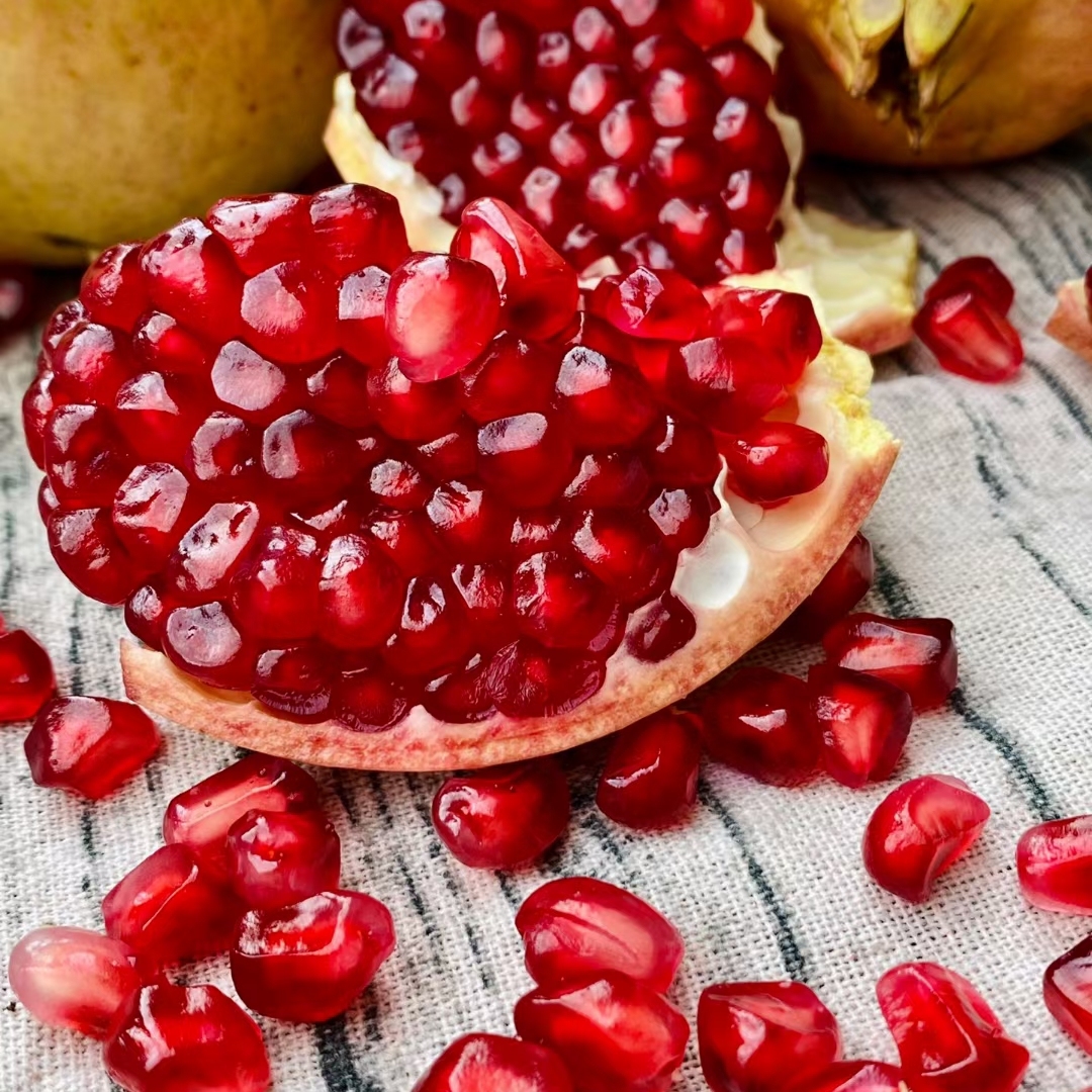 【果农直发】临潼石榴水晶甜陕西特产 兵马俑石榴香甜多汁的石榴