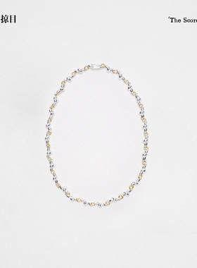 Limb掠目 原创设计弦乐高级感锁骨链拼色项链女叠戴