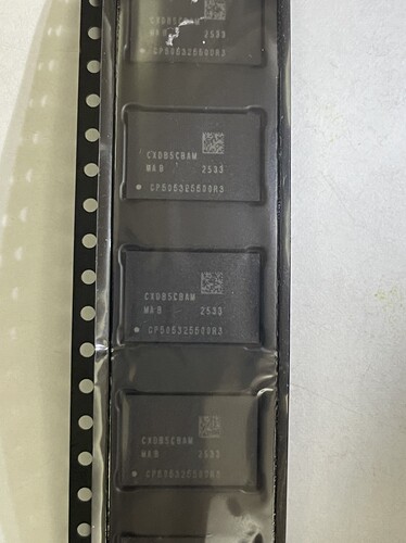 全新原装 CXDB5CBAM-MA-B CXDB5CBAM 长鑫存储芯片 4GB运行内存