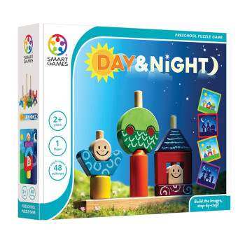 新款 SmartGames爱思极日与夜2岁+儿童早教玩具教具桌游图形启蒙