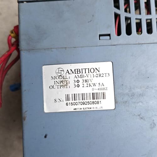 议价AMB-V11-2R2T3安邦信变频器2.2kw 380v可维修