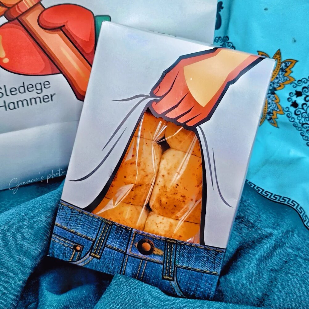 网红腹肌面包盒六块腹肌面包包装盒早餐餐包盒烘焙西点一次性袋子